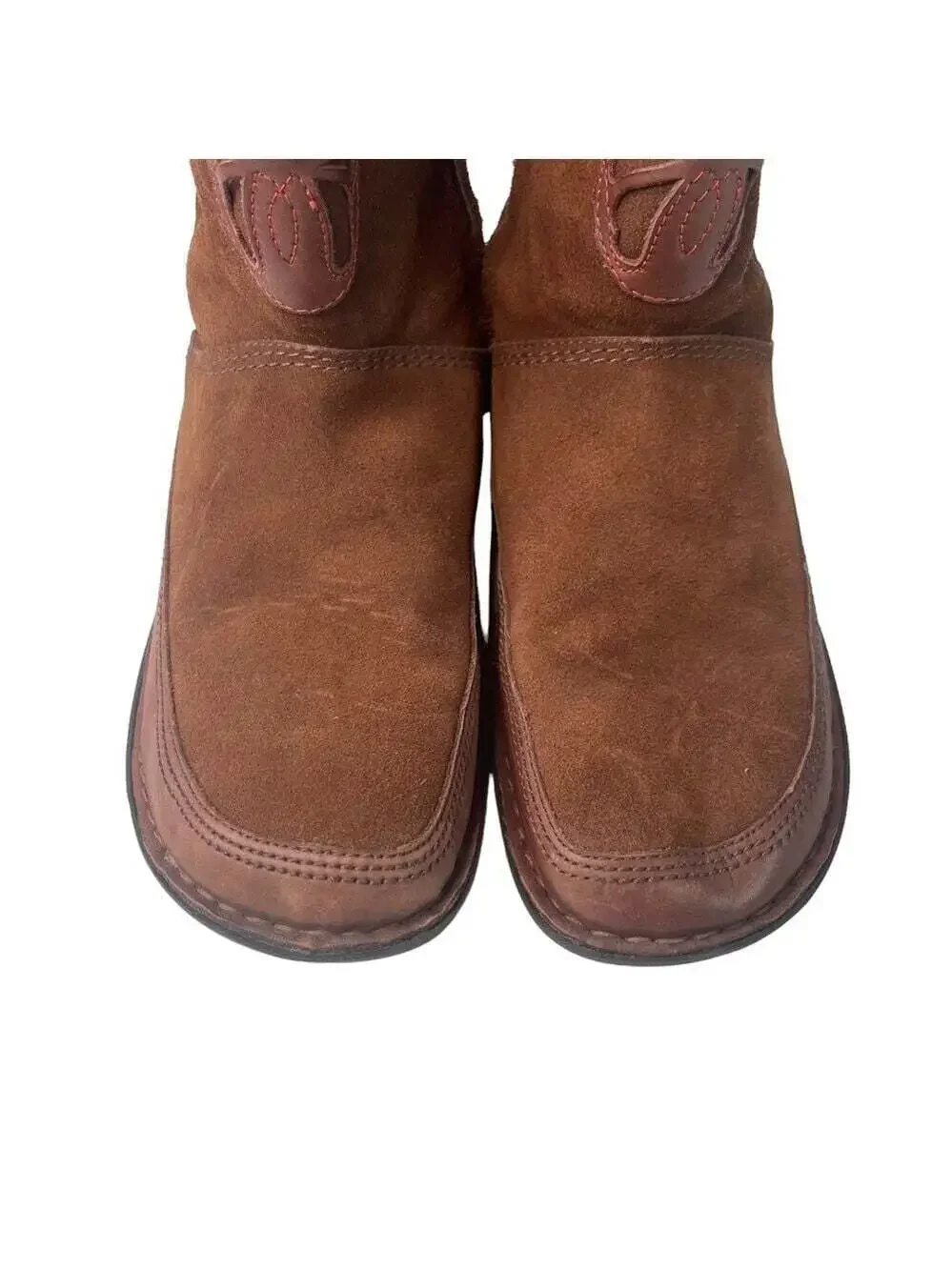 Alegria ASP-6126 Aspen Size 11 Brown Suede Sherpa Lined Wedge Sole Winter Boots
